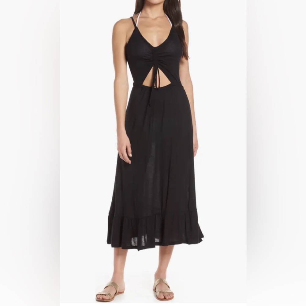 Chelsea 28 Breezy Cinch-Front Coverup Dress